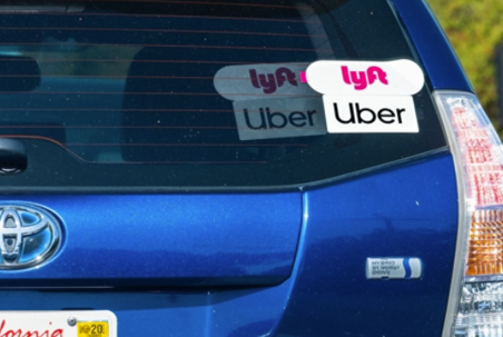 lyft / uber vehicle